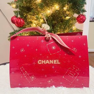 Chanel 2022 Holiday Gift Packaging Shopping Bag - image 1